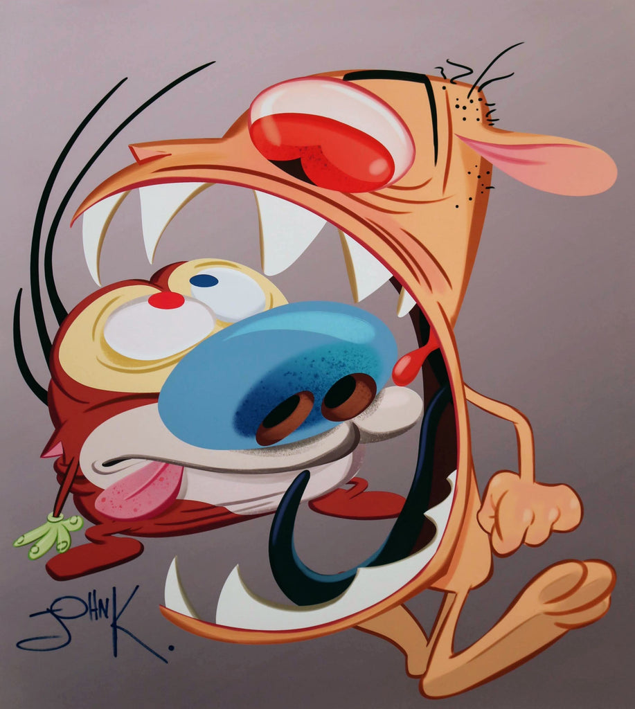 Ren and Stimpy Serigraph Print (Edition of 3)