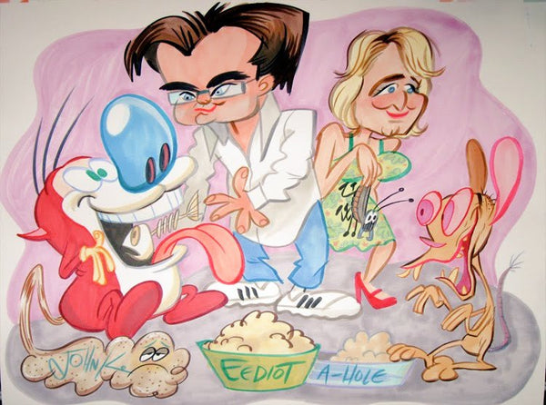 Art Original - Custom Color Caricature or illustration Commission by John K