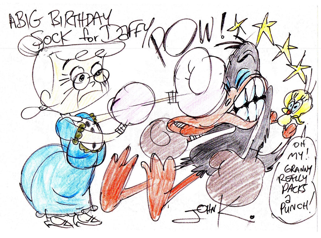 Art Original - Placemat doodles