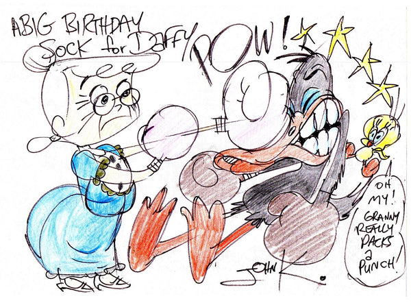 Art Original - Placemat doodles