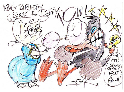 Art Original - Placemat doodles