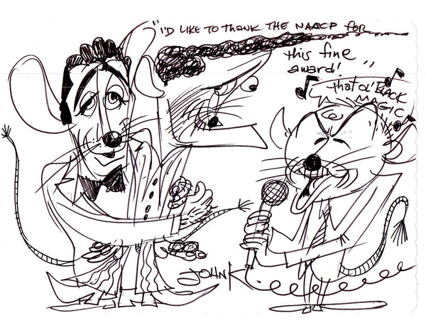 Art Original - Placemat doodles