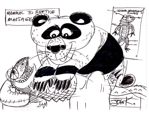 Art Original - Placemat doodles