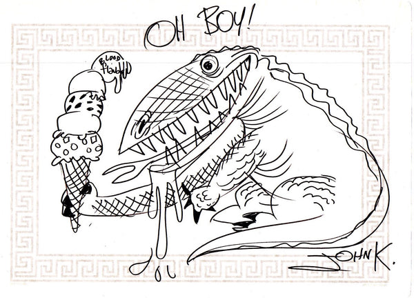 Art Original - Placemat doodles