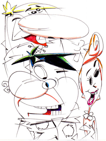 Art Original - Knutty Knockoffs - HB