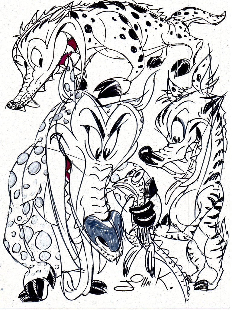 Art Original - Ancient Critters: Condylarths