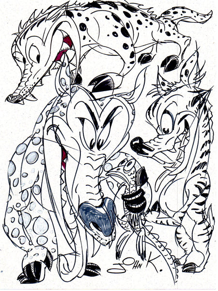 Art Original - Ancient Critters: Condylarths