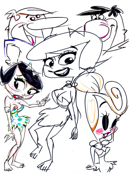 Art Original - Knutty Knockoffs - HB