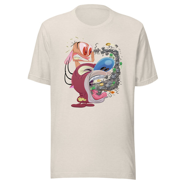 "Hairballs" Ren & Stimpy Short-Sleeve Unisex T-Shirt