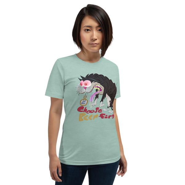 T-shirt Drunk Psycho Cat