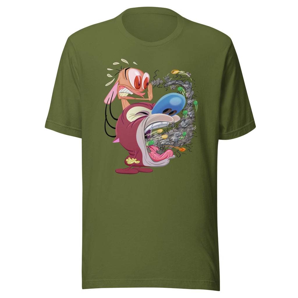 "Hairballs" Ren & Stimpy Short-Sleeve Unisex T-Shirt