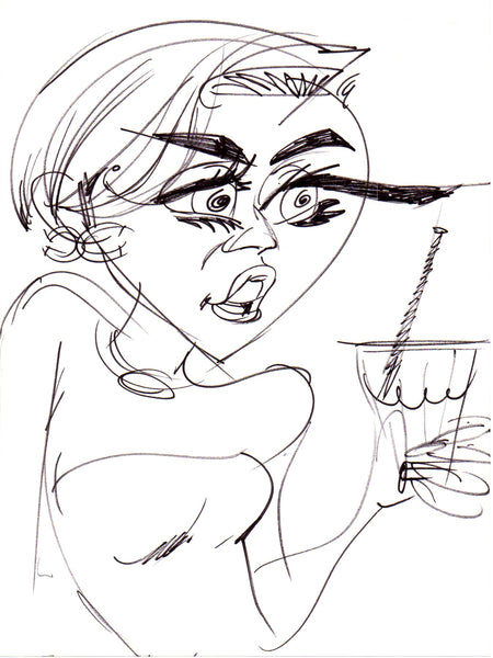 Original Art: Miley Cyrus Mystery Studies for "Bangerz" Tour
