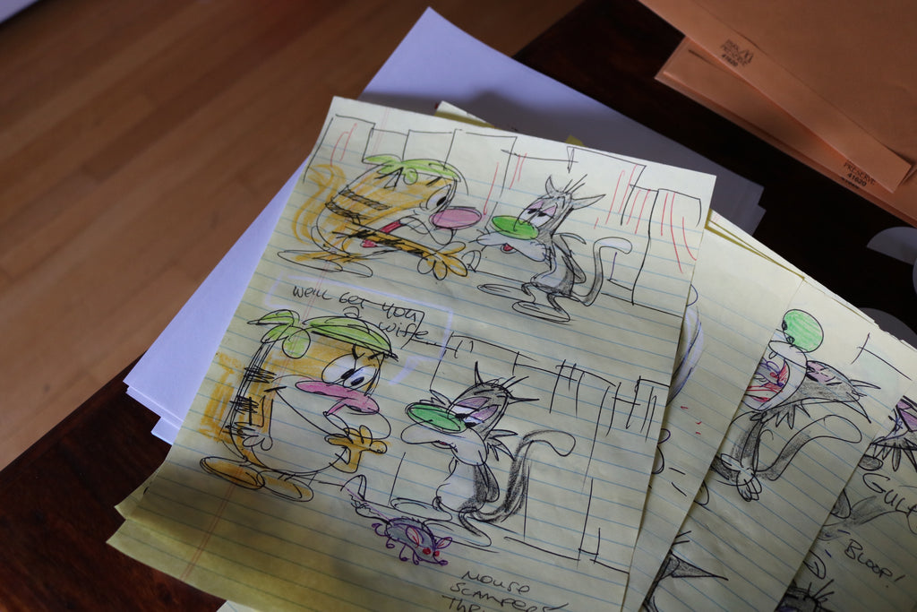 Art Original: Random John K. Storyboard Drawing