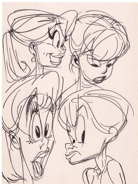 Art Original: John K Phone Doodle Mystery Pack