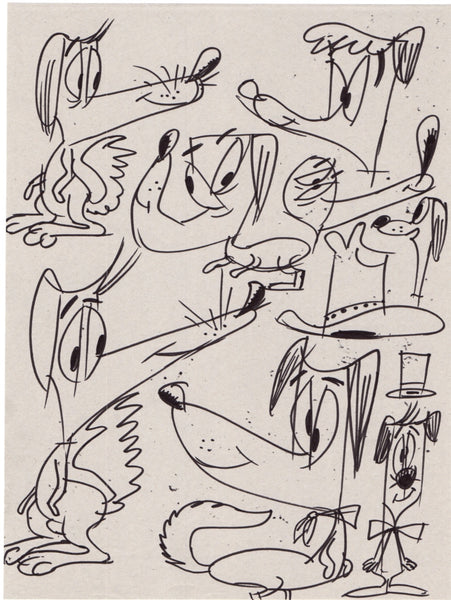 Art Original: John K Phone Doodle Mystery Pack