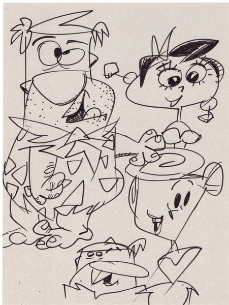 Art Original: John K Phone Doodle Mystery Pack