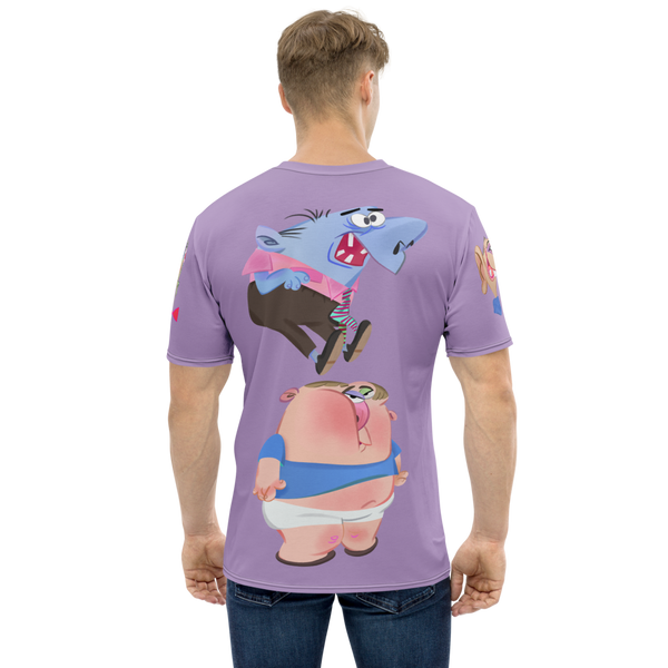"Dimwits All Over" Mens Short-Sleeve Shirt