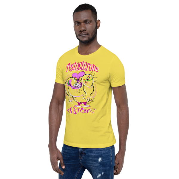 "Testosterone Surge" Donald Bastard Short-Sleeve Unisex T-Shirt