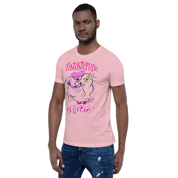 "Testosterone Surge" Donald Bastard Short-Sleeve Unisex T-Shirt