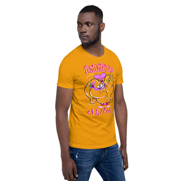 "Testosterone Surge" Donald Bastard Short-Sleeve Unisex T-Shirt