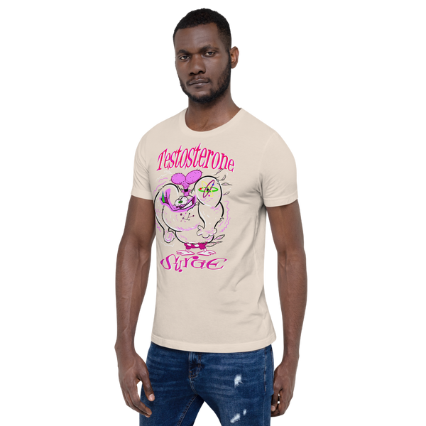 "Testosterone Surge" Donald Bastard Short-Sleeve Unisex T-Shirt