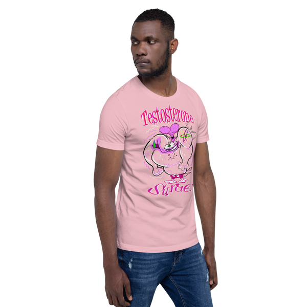"Testosterone Surge" Donald Bastard Short-Sleeve Unisex T-Shirt