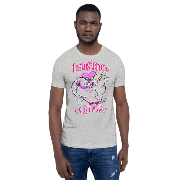 "Testosterone Surge" Donald Bastard Short-Sleeve Unisex T-Shirt