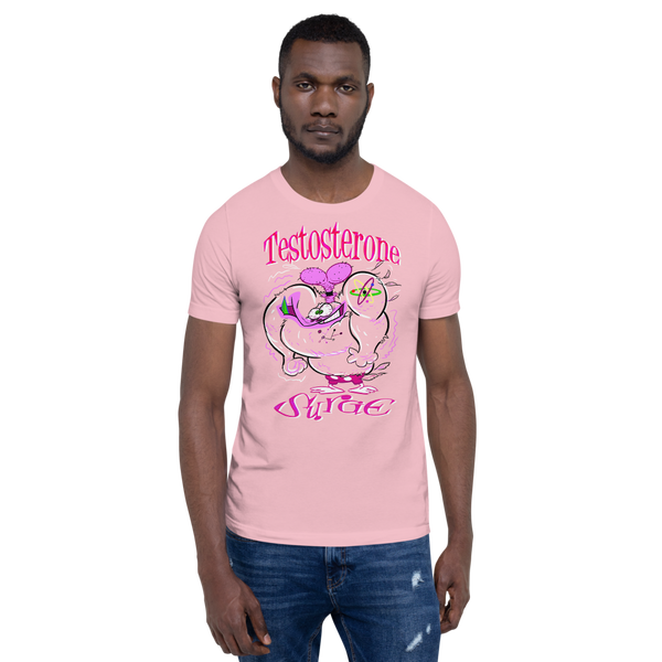 "Testosterone Surge" Donald Bastard Short-Sleeve Unisex T-Shirt