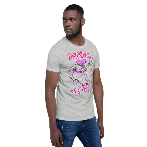 "Testosterone Surge" Donald Bastard Short-Sleeve Unisex T-Shirt