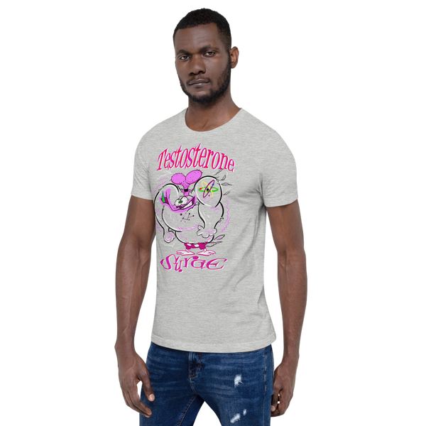 "Testosterone Surge" Donald Bastard Short-Sleeve Unisex T-Shirt