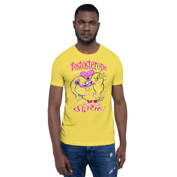 "Testosterone Surge" Donald Bastard Short-Sleeve Unisex T-Shirt