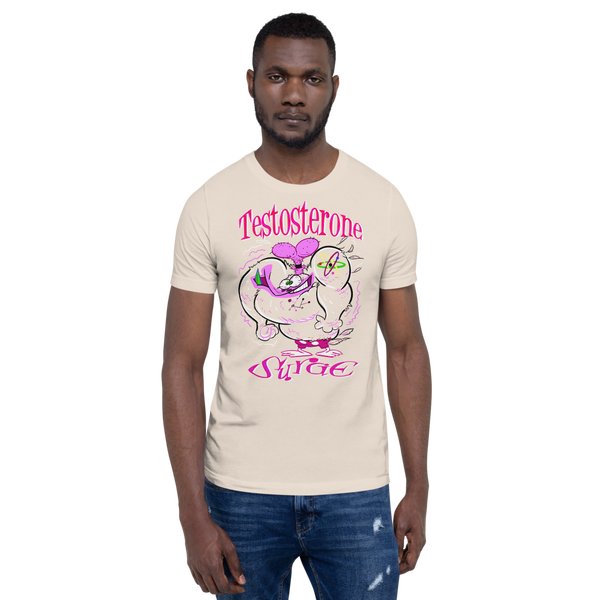 "Testosterone Surge" Donald Bastard Short-Sleeve Unisex T-Shirt