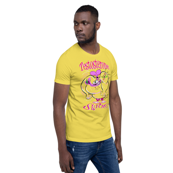 "Testosterone Surge" Donald Bastard Short-Sleeve Unisex T-Shirt