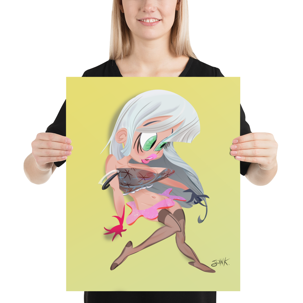 Poster - Abstract Girl