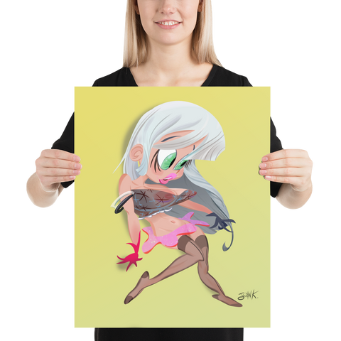 Poster - Abstract Girl