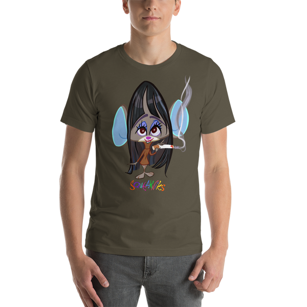 T-Shirt Squeakniks Bangs Girl Short-Sleeve Unisex