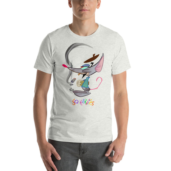 T-Shirt Beatnik Mice (Squeakniks) Bongo Guy Short-Sleeve Unisex