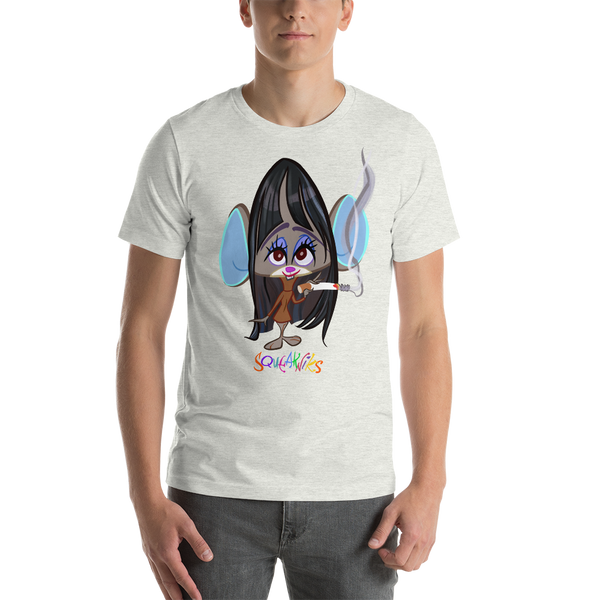 T-Shirt Squeakniks Bangs Girl Short-Sleeve Unisex