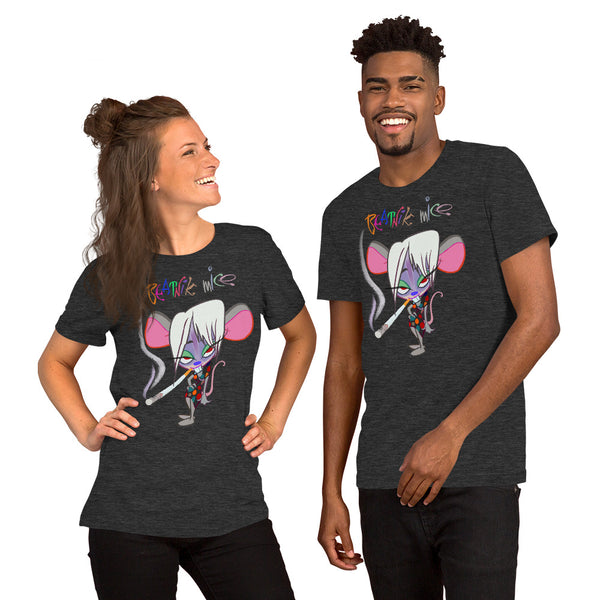 T-shirt Beatnik Mice Polka Dot Short-Sleeve Unisex T-Shirt
