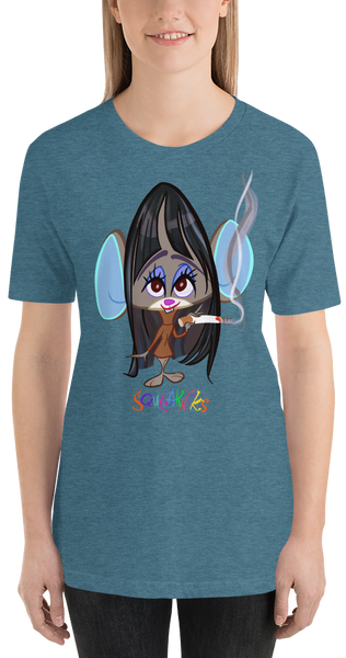 T-Shirt Squeakniks Bangs Girl Short-Sleeve Unisex