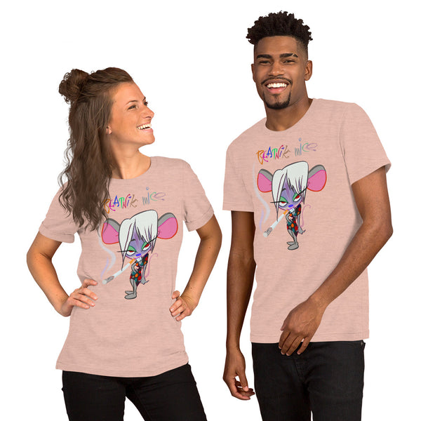 T-shirt Beatnik Mice Polka Dot Short-Sleeve Unisex T-Shirt