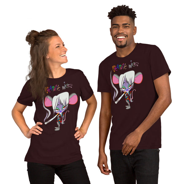 T-shirt Beatnik Mice Polka Dot Short-Sleeve Unisex T-Shirt
