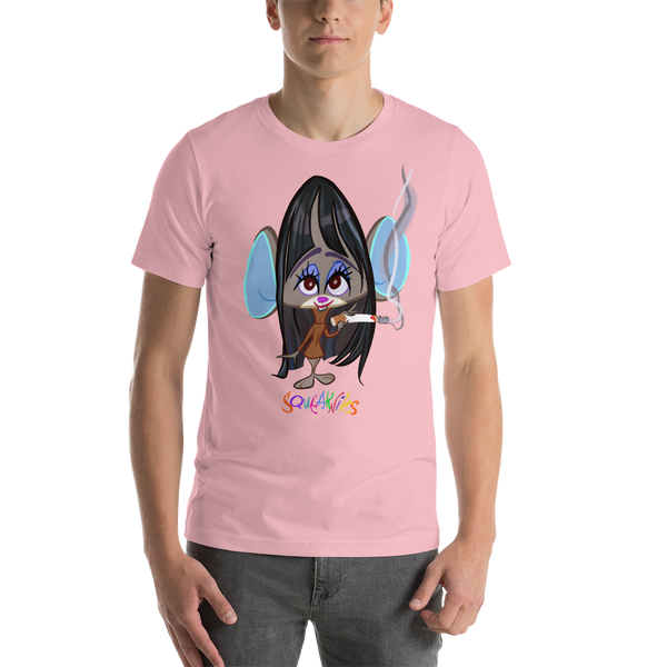 T-Shirt Squeakniks Bangs Girl Short-Sleeve Unisex