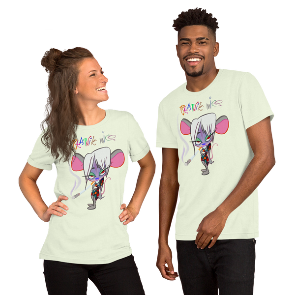 T-shirt Beatnik Mice Polka Dot Short-Sleeve Unisex T-Shirt