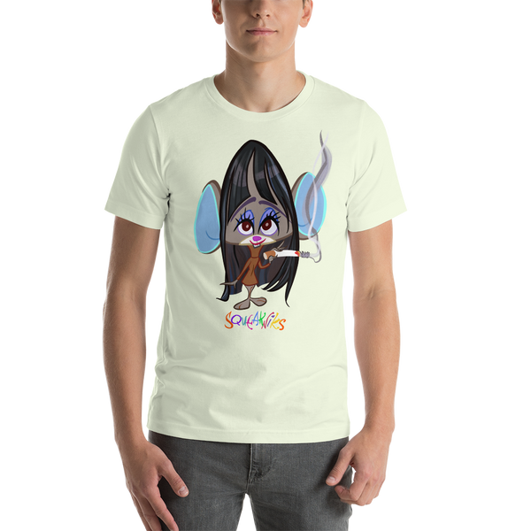 T-Shirt Squeakniks Bangs Girl Short-Sleeve Unisex