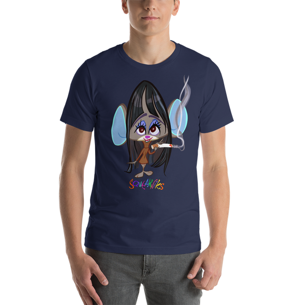 T-Shirt Squeakniks Bangs Girl Short-Sleeve Unisex