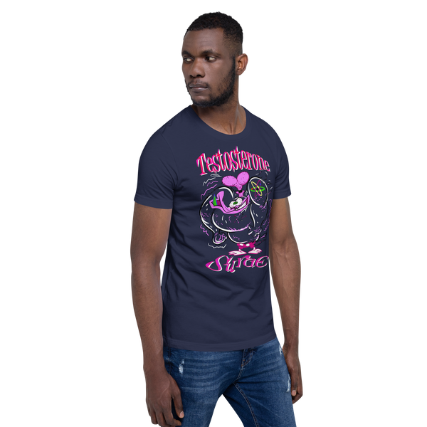 "Testosterone Surge" Donald Bastard Short-Sleeve Unisex T-Shirt