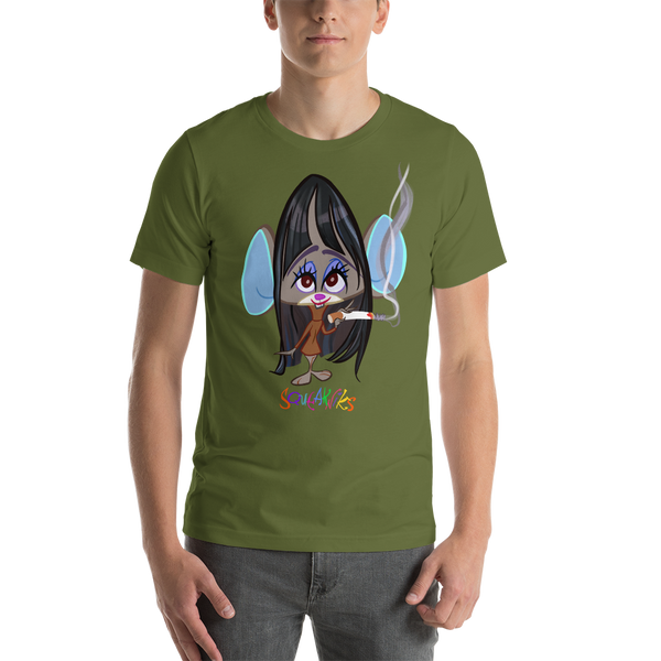 T-Shirt Squeakniks Bangs Girl Short-Sleeve Unisex