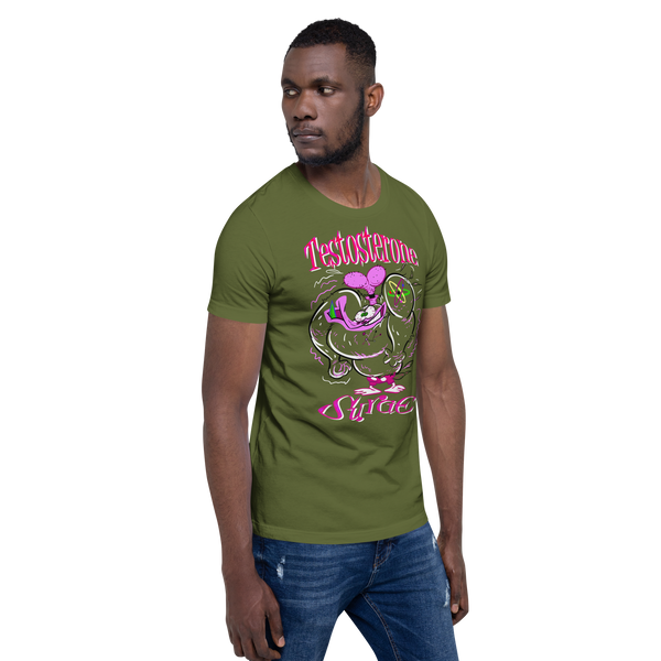 "Testosterone Surge" Donald Bastard Short-Sleeve Unisex T-Shirt