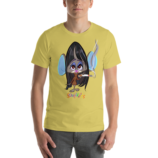 T-Shirt Squeakniks Bangs Girl Short-Sleeve Unisex